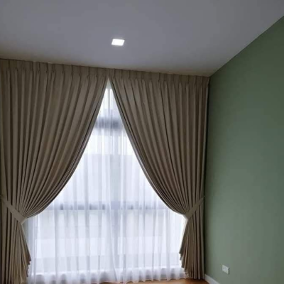 Cortinas con riel (2)